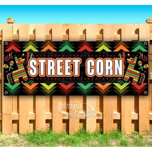 new SWEET CORN CREDIT CARD ACCEPTED 13 oz heavy duty vinyl banner sign with metal grommets flag, advertising store many sizes available new SWEET CORN CREDIT CARD ACCEPTED 13 oz heavy duty vinyl banner sign with metal grommets flag, advertising store many sizes available